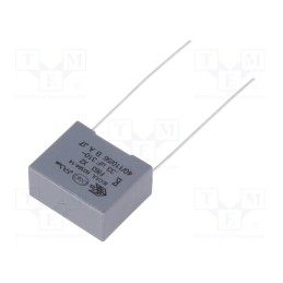 10 pcs : F863BN334K310ALW0L - Capacitor: polypropylene, 0.33uF, 18x14.5x8.5mm, THT, ±10%, 15mm