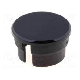 20 pcs : 3015003 - Cap, polyamide, black, 15mm, -20÷70°C, G15