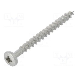 100 pcs : 1224476 - Screw, 6x70, Head: cheese head, Pozidriv, PZ3, steel, zinc, SPAX®