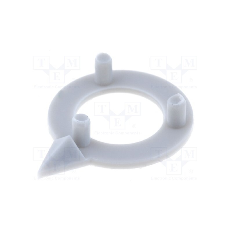 20 pcs : 4010001 - Pointer, polyamide, grey, 10mm, -20÷70°C, G10