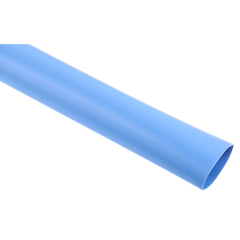1 pcs - RS PRO Adhesive Lined Heat Shrink Tube, Blue 19mm Sleeve Dia. x 1.2m Length 3:1 Ratio