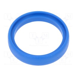 20 pcs : AC-RING-BLU - Marker, XLR connectors, blue