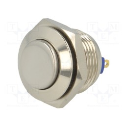 10 pcs : GQ16H-10/J/N - Switch: vandal resistant, Pos: 2, SPST-NO, 2A/36VDC, IP65, OFF-(ON)
