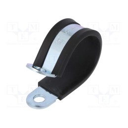 10 pcs : LKD13520 - Fixing clamp, ØBundle : 35mm, W: 20mm, steel, Cover material: EPDM