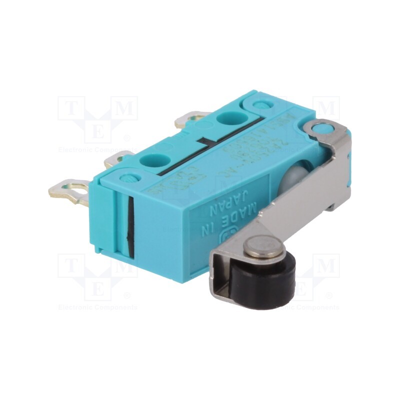 10 pcs : ABS1416509 - Microswitch SNAP ACTION, 2A/250VAC, 2A/30VDC, SPDT, ON-(ON), IP67