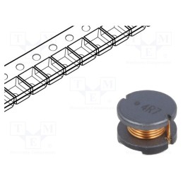 10 pcs : SDR0805-4R7ML - Inductor: wire, SMD, 4.7uH, 3.7A, ±20%, Q: 31, Ø: 8mm, H: 5mm, 30mΩ