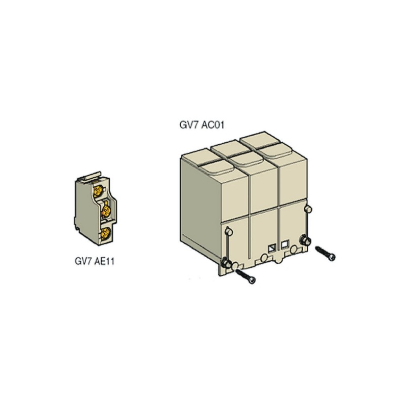 1 pcs - Schneider Electric GV7A Terminal Shield