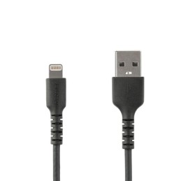 1 pcs - StarTech.com USB 2.0 Cable, Male USB A to Male Lightning Rugged USB Cable, 1m