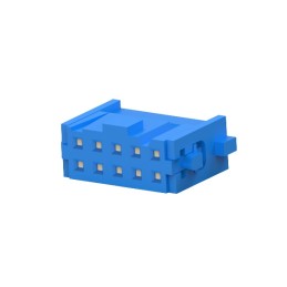 1 pcs - TE Connectivity 10-Way Connector Socket for Cable, 2-Row