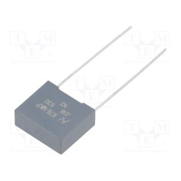 20 pcs : R76PF21805050J - Capacitor: polypropylene, 0.018uF, ESR: 42.44mΩ, THT, ±5%, 2.612A