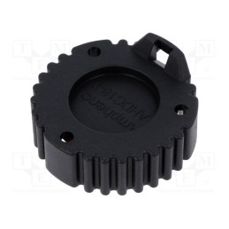 10 pcs : AHDC-16-9-BLK - Accessories: socket cover, AHD, PIN: 9, black