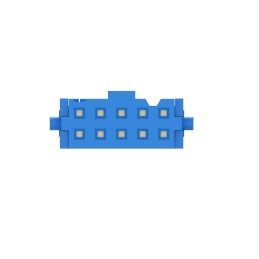 1 pcs - TE Connectivity 10-Way Connector Socket for Cable, 2-Row