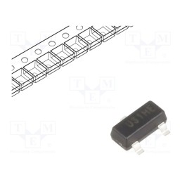 10 pcs : AP130-18SAG-7 - IC: voltage regulator, LDO,linear,fixed, 1.8V, 0.3A, SOT23, SMD