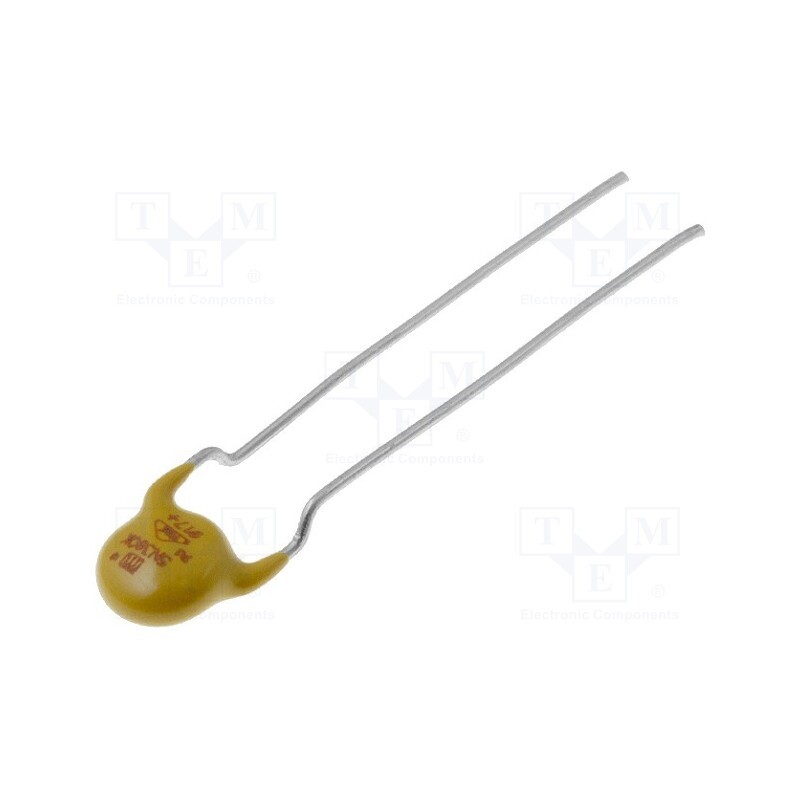 50 pcs : JVR05N390K - Varistor: metal-oxide, THT, 25VAC, 31VDC, 39V, ±10%, 100A, 1.2J, 10mW