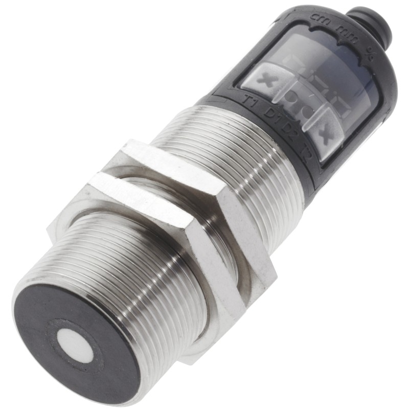 1 pcs - BALLUFF Ultrasonic Barrel-Style Proximity Sensor, M30 x 1.5, 30 - 350 mm Detection, PNP Output, 9 - 30 V