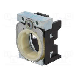 10 pcs : 3SU1550-0AA10-0AA0 - Mounting unit, 22mm, 3SU1.5, front fixing, SIRIUS ACT