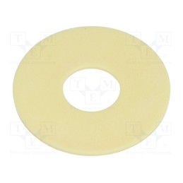 10 pcs : JTM-1234-015 -AS - Bearing: thrust washer, without mounting hole, Øout: 34mm, yellow