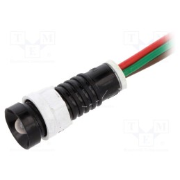 10 pcs : LRG-D5-24AC/DCWK - Indicator: LED, recessed, red/green, 24VDC, 24VAC, Ø11mm, IP40