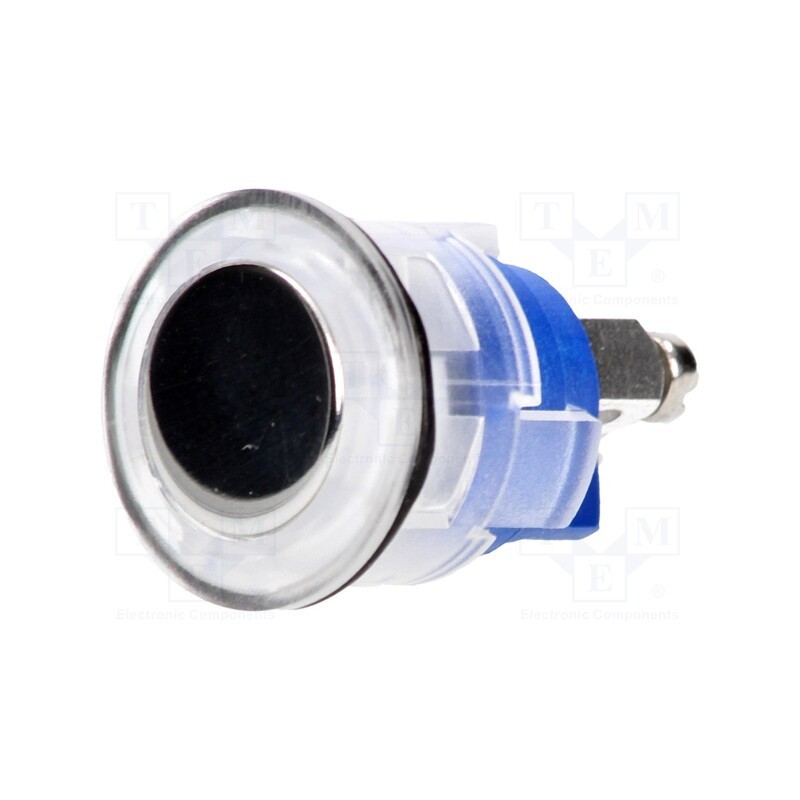 10 pcs : GQ16F-10/PC - Switch: vandal resistant, Pos: 2, SPST-NO, 2A/36VDC, IP65, OFF-(ON)