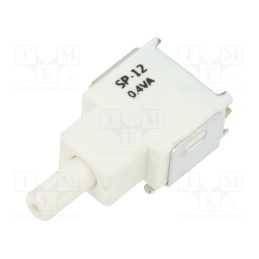 10 pcs : SP-12SH-S - Switch: push-button, Pos: 2, 0.4A/28VAC, 0.4A/28VDC, 500MΩ, SMT, SP