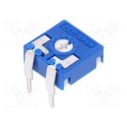 20 pcs : CA9V 2M5 - Potentiometer: mounting, single turn,horizontal, 2.5MΩ, 0.15W