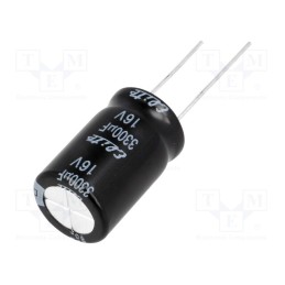 20 pcs : PF1C332MNN1625 - Capacitor: electrolytic, THT, 3300uF, 16VDC, Ø16x25mm, Pitch: 7.5mm