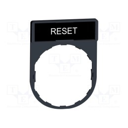 10 pcs : ZBY2322 - Description label, Harmony XB4