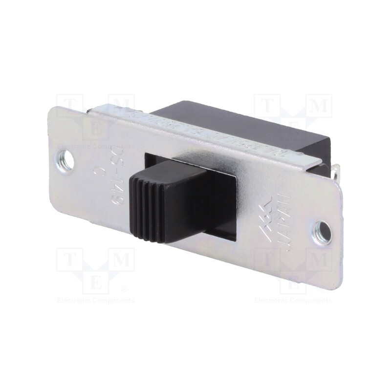 10 pcs : DS149C-K - Switch: slide, Pos: 3, SPDT, 6A/250VAC, ON-OFF-ON, No.of term: 3
