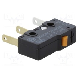 10 pcs : SS5FT - Microswitch SNAP ACTION, 3A/250VAC, without lever, SPDT, ON-(ON)