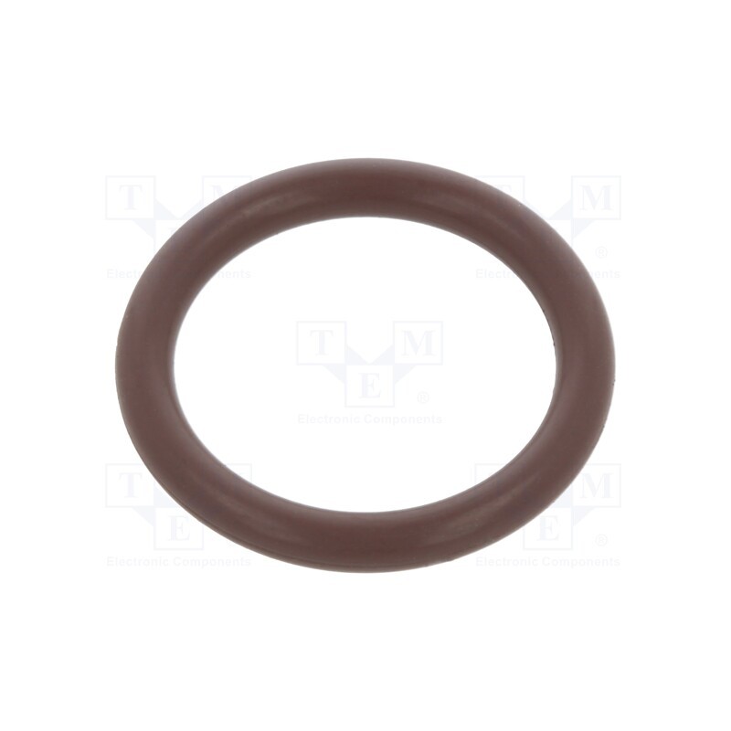 50 pcs : 01-0016.00X2.5 ORING 75FPM BROWN - O-ring gasket, FPM, Thk: 2.5mm, Øint: 16mm, brown, -20÷200°C