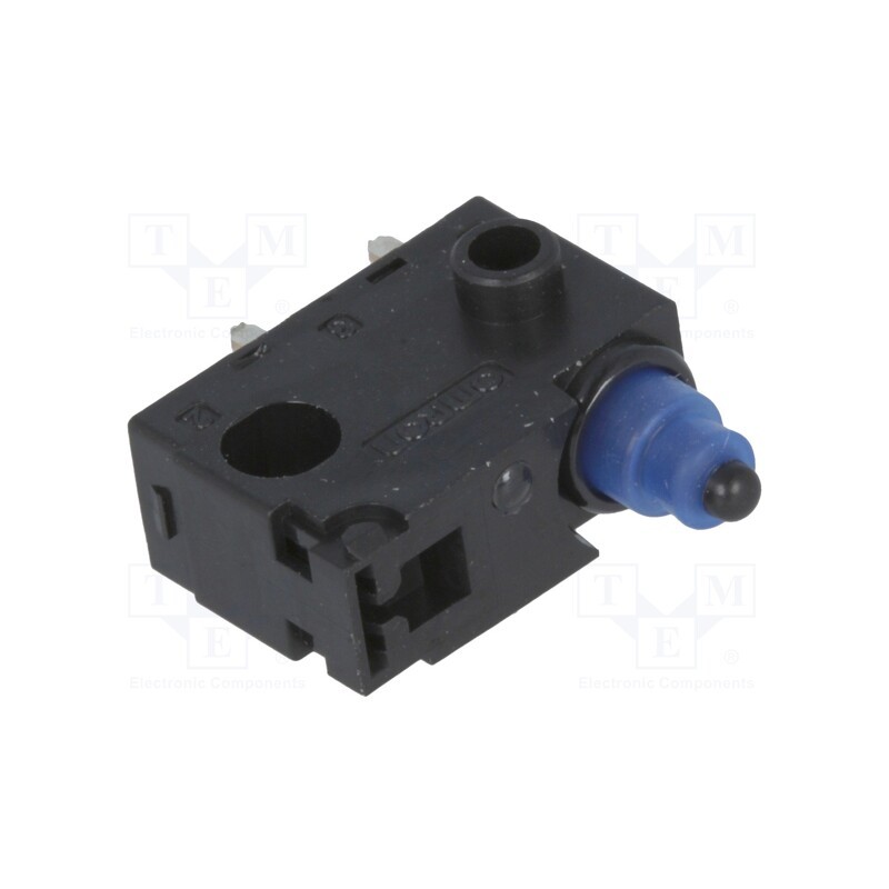 10 pcs : D2QW-C003D - Microswitch SNAP ACTION, 0.1A/30VDC, SPST-NO, Rcont max: 100mΩ