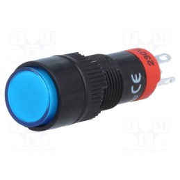 10 pcs : LAS3Y-11Z/230/B - Switch: push-button, Pos: 2, SPDT, 0.5A/250VAC, 1A/24VDC, ON-ON