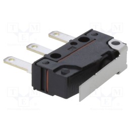 10 pcs : D2SWP2L1T - Microswitch SNAP ACTION, 2A/250VAC, with lever, SPDT, ON-(ON)