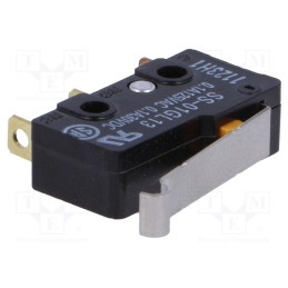 10 pcs : SS-01GL13 - Microswitch SNAP ACTION, 0.1A/125VAC, 0.1A/30VDC, SPDT, ON-(ON)