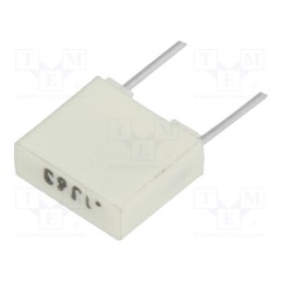 50 pcs : R82DC3100AA50K - Capacitor: polyester, 100nF, 40VAC, 63VDC, 5mm, ±10%, 7.2x2.5x6.5mm