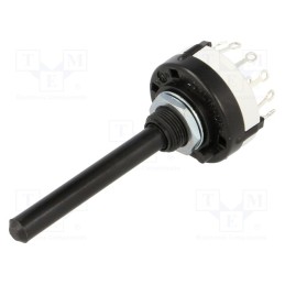 10 pcs : CK1031 - Switch: rotary, Pos: 4, 0.15A/250VDC, Poles number: 3, 30°, -30÷85°C