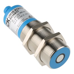 1 pcs - Sick Ultrasonic Barrel-Style Proximity Sensor, M30 x 1.5, 60 - 350 mm Detection, Analogue Output, 9 - 30