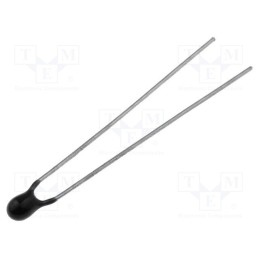 10 pcs : - NTC thermistor, 10kΩ, THT, 4150K, -55÷125°C, 3.5mW, Ø3x4mm