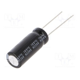 10 pcs : UHE2A101MPD1TD - Capacitor: electrolytic, low ESR, THT, 100uF, 100VDC, Ø10x25mm