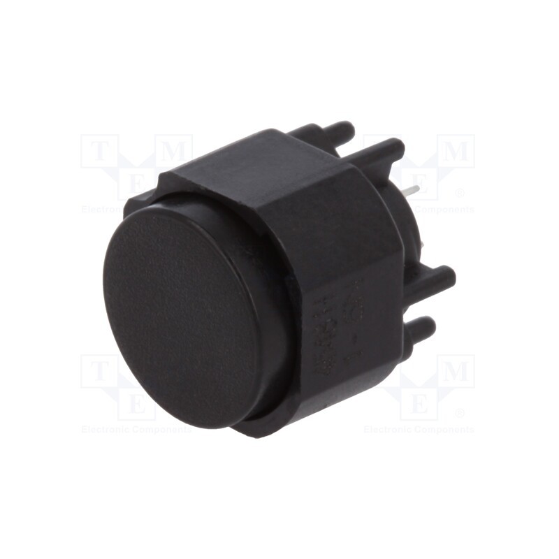 10 pcs : K12A BK 1 5N - Switch: keypad, Pos: 2, SPST-NO, 0.1A/30VDC, none, THT, 5N, K12