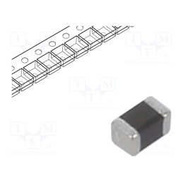 50 pcs : C1005X7S1A225K050BC - Capacitor: ceramic, MLCC, 2.2uF, 10V, X7S, ±10%, SMD, 0402