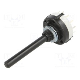 10 pcs : CK1060 - Switch: rotary, Pos: 6, 0.15A/250VDC, Poles number: 2, 30°, -30÷85°C