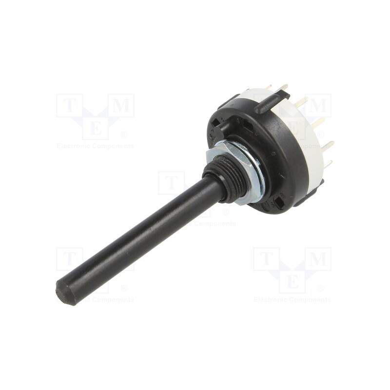 10 pcs : CK1060 - Switch: rotary, Pos: 6, 0.15A/250VDC, Poles number: 2, 30°, -30÷85°C
