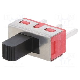 10 pcs : 500SSP1S2M2QEA - Switch: slide, Pos: 2, SPDT, 2A/250VAC, 5A/28VDC, ON-ON, THT, 10mΩ