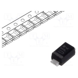 10 pcs : M1FL40U-6063 - Diode: rectifying, SMD, 400V, 1.5A, 25ns, M1F, Ufmax: 1.2V, Ifsm: 30A