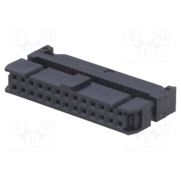 10 pcs : AWP-26 - Plug, IDC, female, PIN: 26, with cable clamp, IDC, for ribbon cable