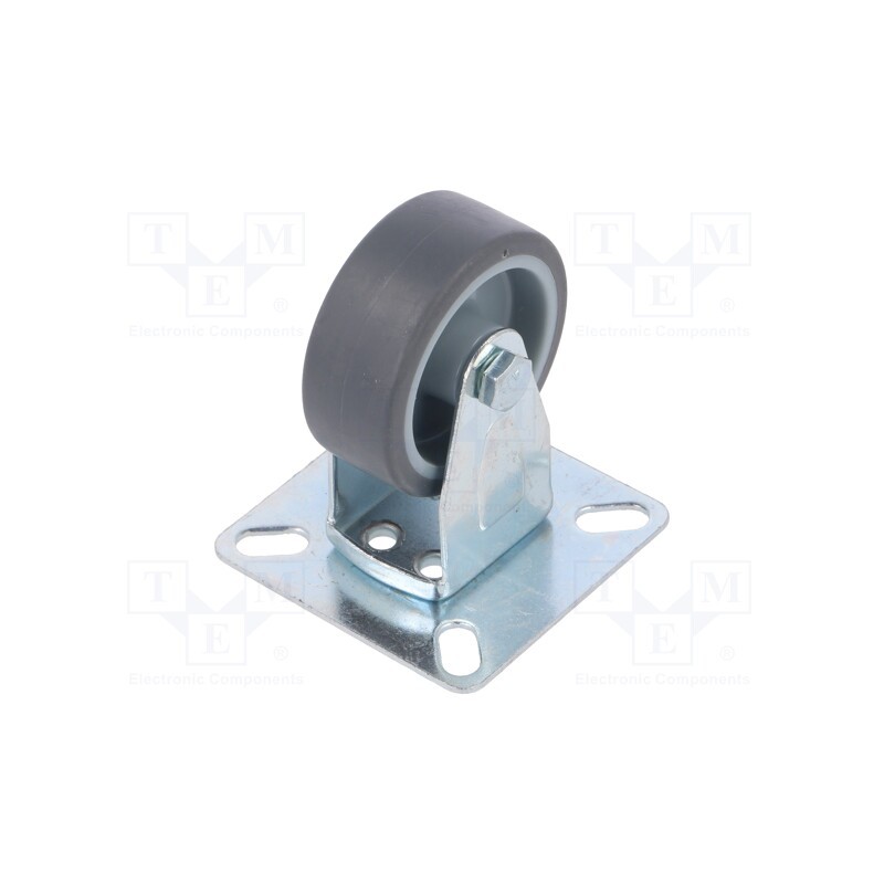 10 pcs : TPA-TPA 50S - Transport wheel, Ø: 50mm, W: 20mm, H: 69.5mm, rigid, 40kg, TPA