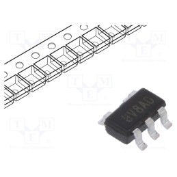 10 pcs : TLV271CW5-7 - IC: operational amplifier, 2MHz, 2.7÷16V, Ch: 1, SOT25,