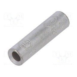 50 pcs : B 2 - Tip: butt splice, 1.04÷2.63mm2, crimped, for cable, non-insulated