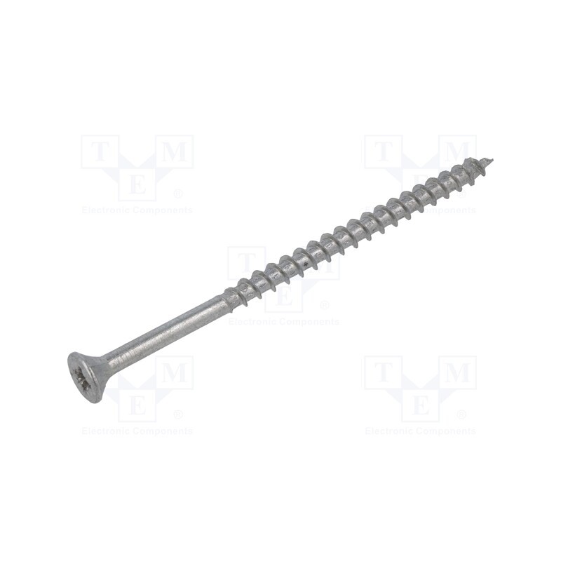 100 pcs : 1347640 - Screw, for wood, 5x90, Head: countersunk, Pozidriv, PZ3, zinc, SPAX®